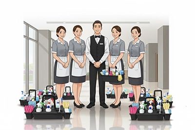 Équipe housekeeping